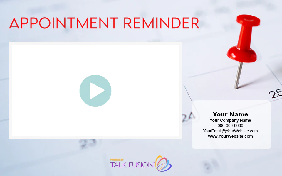 Video Email Template